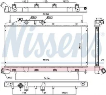 Radiaator Nissens 67737