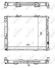 Radiaator NRF 58253