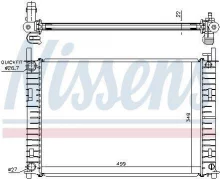 Radiaator Nissens 62027A