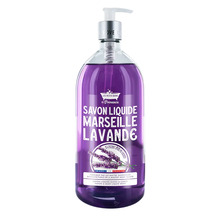 Vedelseep Les Petites Bains de Provence Marseille Lavander, 1000 ml