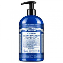 Vedelseep Dr. Bronner's Organic Sugar Soap Peppermint, 710 ml