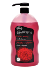 Vedelseep Naturaphy roosilõhnaline, 1000 ml