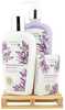 Kosmeetika kinkekomplekt Bohemia Gifts Lavender SPA, vedelseep 300 ml + kehapiim 250 ml + seep 100 g
