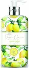 Vedel käteseep Baylis & Harding Royale Garden Lemon & Basil, 500 ml