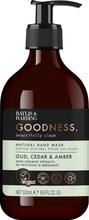 Vedelseep Baylis & Harding Goodness Oud, Cedar & Amber, 500 ml