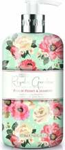 Vedel käteseep Baylis & Harding Royale Garden Peach, Peony & Jasmine, 500 ml
