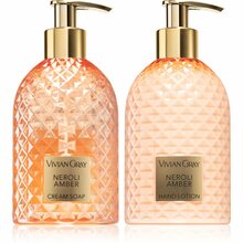 Kätehoolduskomplekt Vivian Gray Neroli & Amber, 2 x 300 ml
