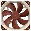 Korpuse ventilaator Noctua NF-A14 FLX, 14 cm, pruun/beez