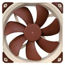 Korpuse ventilaator Noctua NF-A14 FLX, 14 cm, pruun/beez