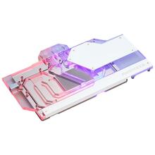Veeplokk Phanteks Glacier G40 RTX 4090 koos tagaplaadiga MSI, D-RGB, valge, PH-GB4090MSMW01BP