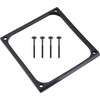 Arvuti jahutussüsteemi osa Alphacool Shroud AND Entkopplung 120 mm, 7 mm, must