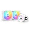 Vesijahuti protsessorile NZXT Kraken Elite 240 RGB LCD, valge, 120 mm