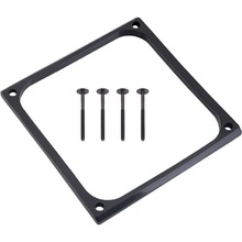 Arvuti jahutussüsteemi osa Alphacool Shroud AND Entkopplung 120 mm, 7 mm, must