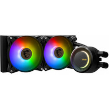 Vesijahuti protsessorile MSI Mag CoreLiquid E240, 277 x 27 mm, must
