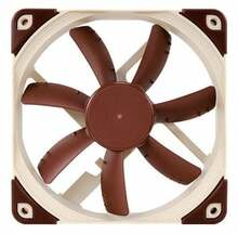 Korpuse ventilaator Noctua NF-S12A FLX, 12 cm, beež/pruun