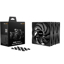 Ventilaatori komplekt Be Quiet Pure Wings 3 PWM HS, 140 mm, 3 tk