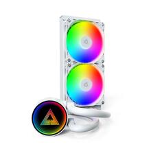 Veejahuti protsessorile Montech Lightflow 240 ARGB, valge