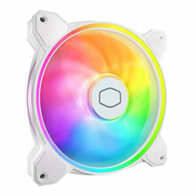 Korpuse ventilaator Cooler Master MasterFan MF140 Halo White Edition, 140 mm
