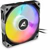 Korpuse jahuti Sharkoon Rebel F50 PWM, 120 x 120 x 25 mm, must