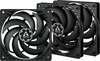 Ventilaator Arctic P12 Slim PWM PST 3-pack, 120 mm