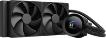 Veejahuti protsessorile NZXT Kraken Plus 240, RL-KN240-B2, must, 120 mm
