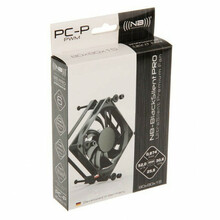 Ventilaator Noiseblocker BlackSilent Pro PC-P, 80 mm, must