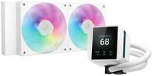 Veejahuti protsessorile Deepcool Mystique 240 ARGB, valge, 120 mm