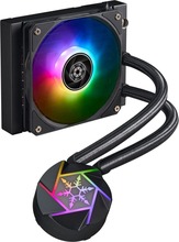 Veejahuti protsessorile SilverStone VIDA 120 SLIM, must, 120 mm