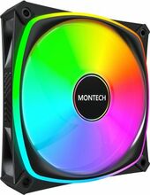 Korpuse ventilaator Montech AX120 Pro, 120 mm, must, 3 tk