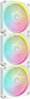 Ventilaatorite komplekt Corsair iCUE Link LX120 RGB, 3 tk, 120 mm, valge, CO-9051030-WW