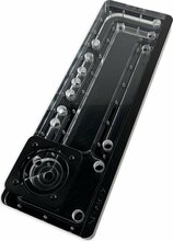 Distroplaat Stealkey Customs SK-UNI 360D Distroplate D-RGB Black Edition