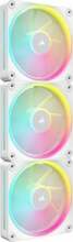 Ventilaatorite komplekt Corsair iCUE Link LX120 RGB, 3 tk, 120 mm, valge, CO-9051030-WW