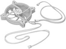 Ventilaator Modecom Volcano Apex 140 ARGB, valge, 140x140x25 mm