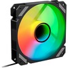 Ventilaator Sharkoon SHARK Mirror RGB PWM, 120 x 120 x 25 mm, must