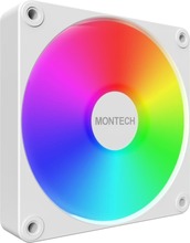 Korpuse ventilaator Montech GF120 V2 ARGB PWM, 120mm, valge