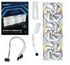 Korpuse ventilaator Lian Li UNI FAN SL Wireless ARGB PWM, 120 mm, valge, 3-Pack