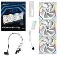 Korpuse ventilaator Lian Li UNI FAN SL Wireless ARGB PWM, 120 mm, valge, 3-Pack