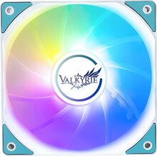 Ventilaator Valkyrie V12F ARGB, 120 mm, valge