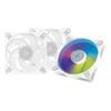 Korpuse ventilaator Arctic P12 PWM PST A-RGB, 120 mm, 3 tk, valge