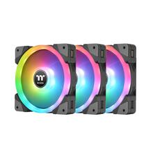 Ventilaator Thermaltake SWAFAN EX12 RGB, 120 mm, must, 3 tk