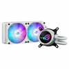 Vesijahuti protsessorile Asus ROG Strix LC III 240 ARGB White Edition, 120 mm