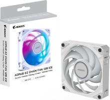 Ventilaator GIGABYTE AORUS EZ CHAIN FAN 120 ICE, 120 mm, valge