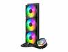 Veejahuti Montech Hyper Flow ARGB, must, 360 mm