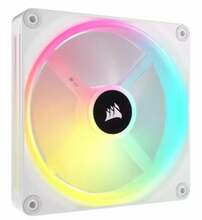 Korpuse jahuti Corsair iCUE Link QX140 RGB, CO-9051007-WW, 140 x 25 mm, valge