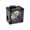 Vooluindikaator Alphacool Eisfluegel, must, 17350
