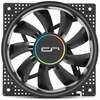Korpuse ventilaator Cryorig Crona S PWM, 120 x 120 mm, must