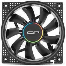 Korpuse ventilaator Cryorig Crona S PWM, 120 x 120 mm, must