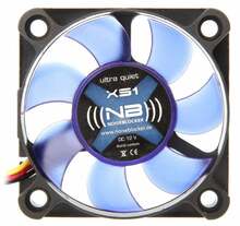 Korpuse ventilaator Noiseblocker BlackSilent XS1, ITR-XS-1, 50 x 50 x 10 mm, must
