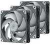 Ventilaator Phanteks T30 PWM 140 mm, must, 3 tk