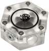 Voolu indikaator BitsPower Hexagon Flow Indictor BP-HFI, läbipaistev